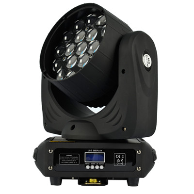 High Quality 19*15W Osram RGBW 4in1 LED Zoom Wash Moving Head 