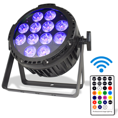 WIFI Wireless Dmx Battery Powered Led Par Can 12*18w Outdoor Waterproof LED Stage Lights