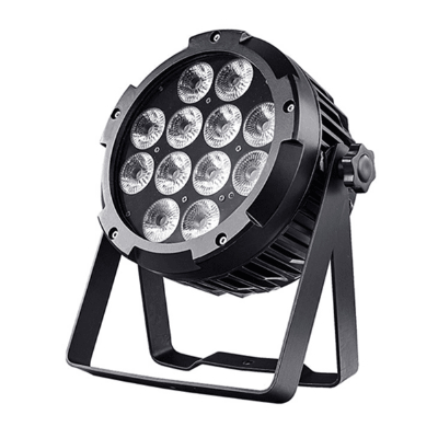 DMX512 IP65 12*18w rgbwa uv 6in1 wireless battery  waterproof Outdoor Par Light