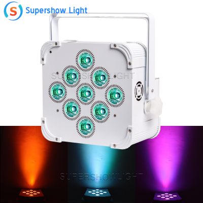 9*18W Battery Operated Wireless LED PAR Light