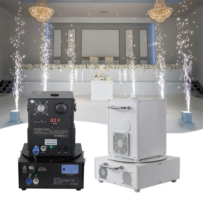 650w cold spark machine Wireless Control Spark Machine Portable Power Battery Pack Wedding Sparklers Machine Charging Base