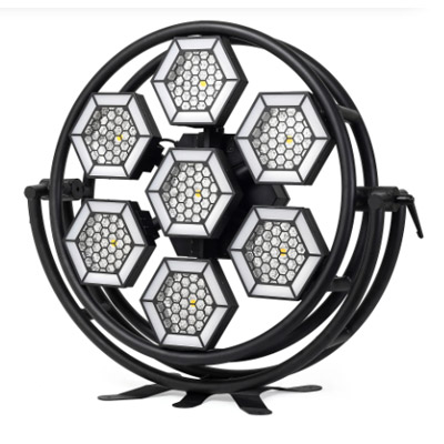 7X100W COB led vintage lamp with ring 