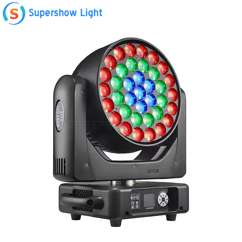 37*15W ZOOM wash moving head light