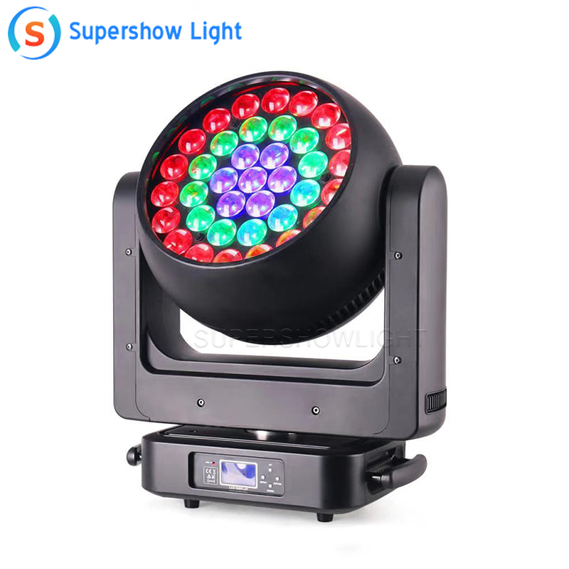 37x25W RGBW 4in1  Zoom Moving Head Light