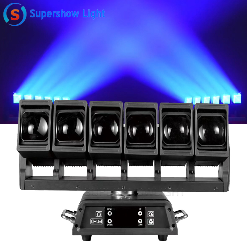 6x60w 4in1 led moving head wash zoom light