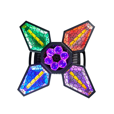 Four-leaf retro lamp