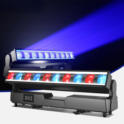 Ip65 Waterproof 10*60w LED Pixel Zoom matrix Moving Head Light with Auxiliary 10x60w Rgbw 4in1 Led Pixel Zoom Matrix Light