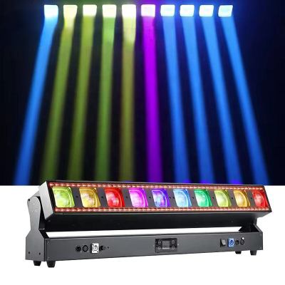 Factory Supply Stage Dj Club 10x60w Led Moving Head Light Zoom Matrix 10x60w Rgbw Led Pixel Bar Dmx