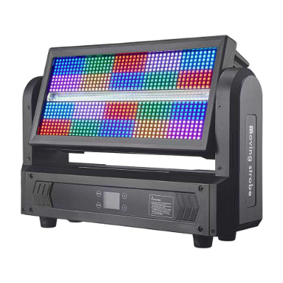 GLP JDC1 1000W RGBW Pixel Control LED Flash Light DMX512 12 Segments Moving Head Stage Strobe IP65 Beam Lights for DJ Warehouse
